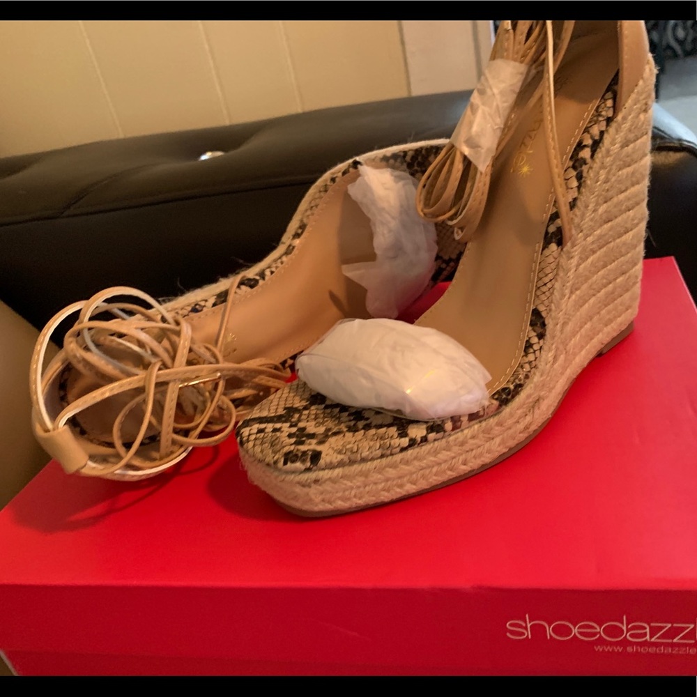 Brand New wedges so cute can go with any outfit